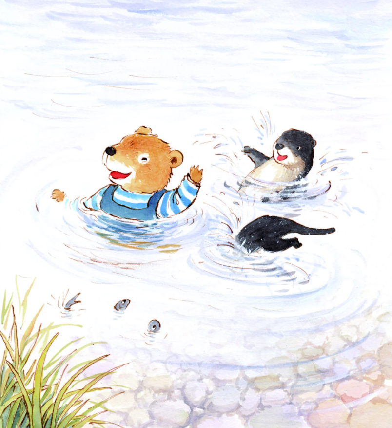 bộ gấu anh - gấu em - tập 5 - lần đầu qua sông - Ảnh 6