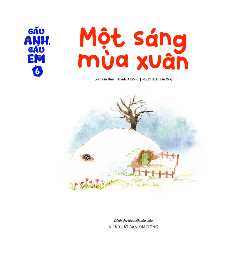 bộ gấu anh - gấu em - tập 6 - một sáng mùa xuân - Ảnh 3