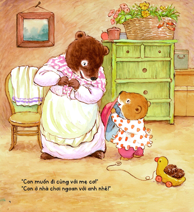 bộ gấu anh - gấu em - tập 7 - tớ không đi đâu! - Ảnh 4