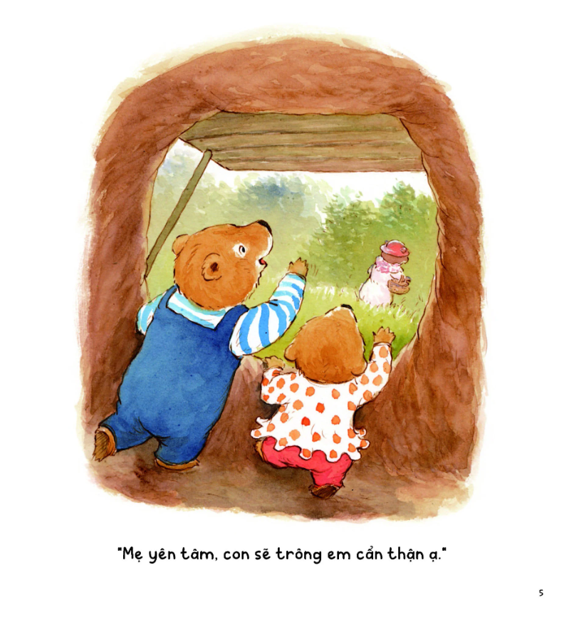 bộ gấu anh - gấu em - tập 7 - tớ không đi đâu! - Ảnh 5