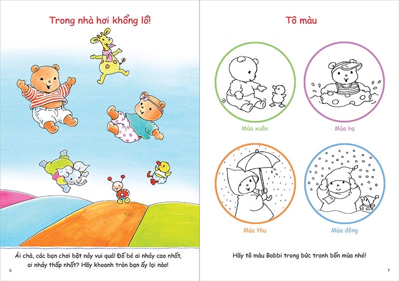 bộ gấu bobbi chơi giải đố - tập 1 - Ảnh 5