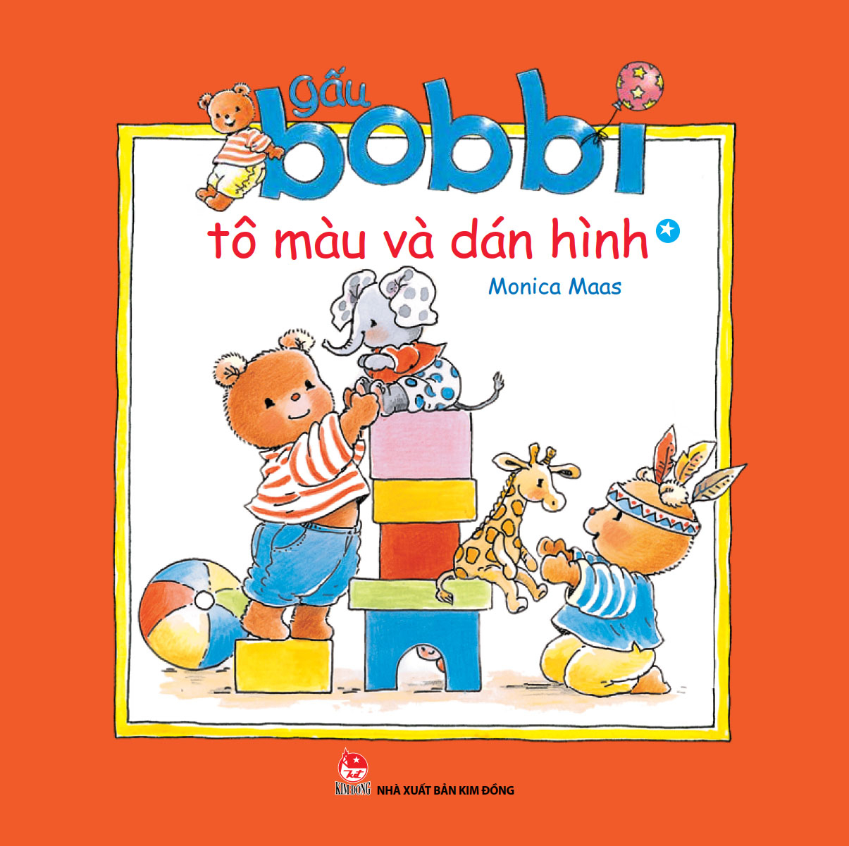 bộ gấu bobbi tô màu và dán hình - tập 1 - Ảnh 2