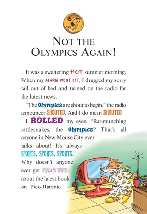 bộ geronimo and the gold medal mystery (geronimo stilton, no. 33) - Ảnh 4