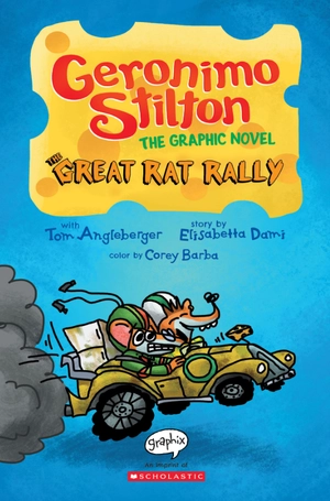 bộ geronimo stilton #3: the great rat rally: a graphic novel - Ảnh 7