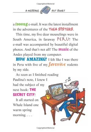 bộ geronimo stilton #4: thea stilton and the secret city - Ảnh 17