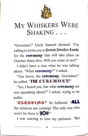 bộ geronimo stilton #46: the haunted castle - Ảnh 6