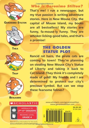 bộ geronimo stilton #55: the golden statue plot - Ảnh 10