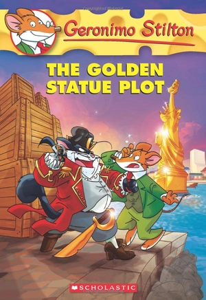 bộ geronimo stilton #55: the golden statue plot - Ảnh 2