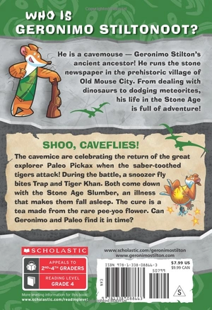 bộ geronimo stilton cavemice 14: shoo, caveflies! - Ảnh 12