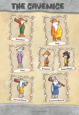 bộ geronimo stilton cavemice 14: shoo, caveflies! - Ảnh 5