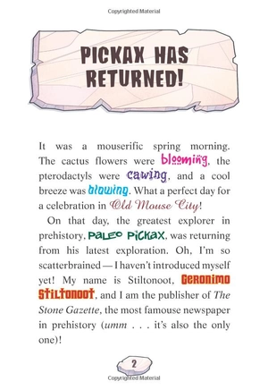 bộ geronimo stilton cavemice 14: shoo, caveflies! - Ảnh 6