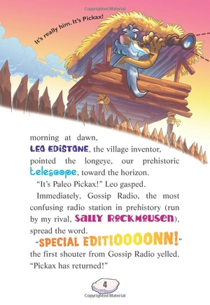 bộ geronimo stilton cavemice 14: shoo, caveflies! - Ảnh 8