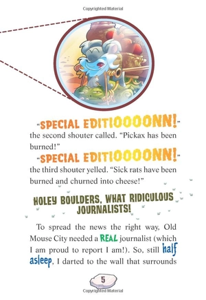 bộ geronimo stilton cavemice 14: shoo, caveflies! - Ảnh 9