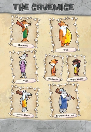 bộ geronimo stilton cavemice 7: i'm a scaredy-mouse! - Ảnh 5