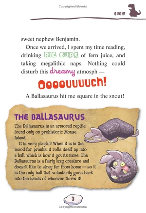 bộ geronimo stilton cavemice 7: i'm a scaredy-mouse! - Ảnh 9