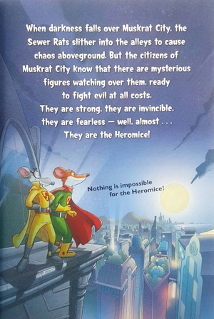 bộ geronimo stilton heromice #10: sweet dreams, sewer rats! - Ảnh 3