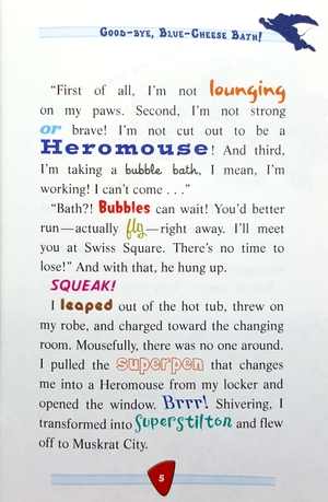 bộ geronimo stilton heromice #10: sweet dreams, sewer rats! - Ảnh 7