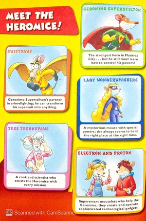 bộ geronimo stilton heromice #11: revenge of the mini-mice - Ảnh 4