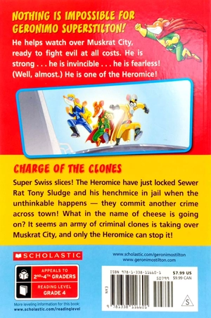 bộ geronimo stilton heromice #8: charge of the clones - Ảnh 10