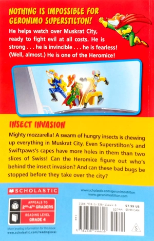 bộ geronimo stilton heromice #9: insect invasion - Ảnh 10