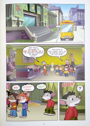 bộ geronimo stilton reporter 4: the mummy with no name - Ảnh 3