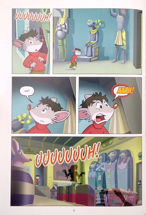 bộ geronimo stilton reporter 4: the mummy with no name - Ảnh 4