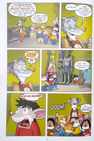 bộ geronimo stilton reporter 4: the mummy with no name - Ảnh 6