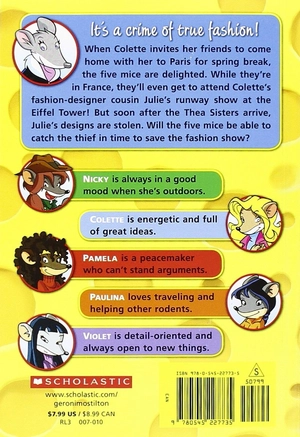 bộ geronimo stilton special edition #5: thea stilton and the mystery in paris - Ảnh 4