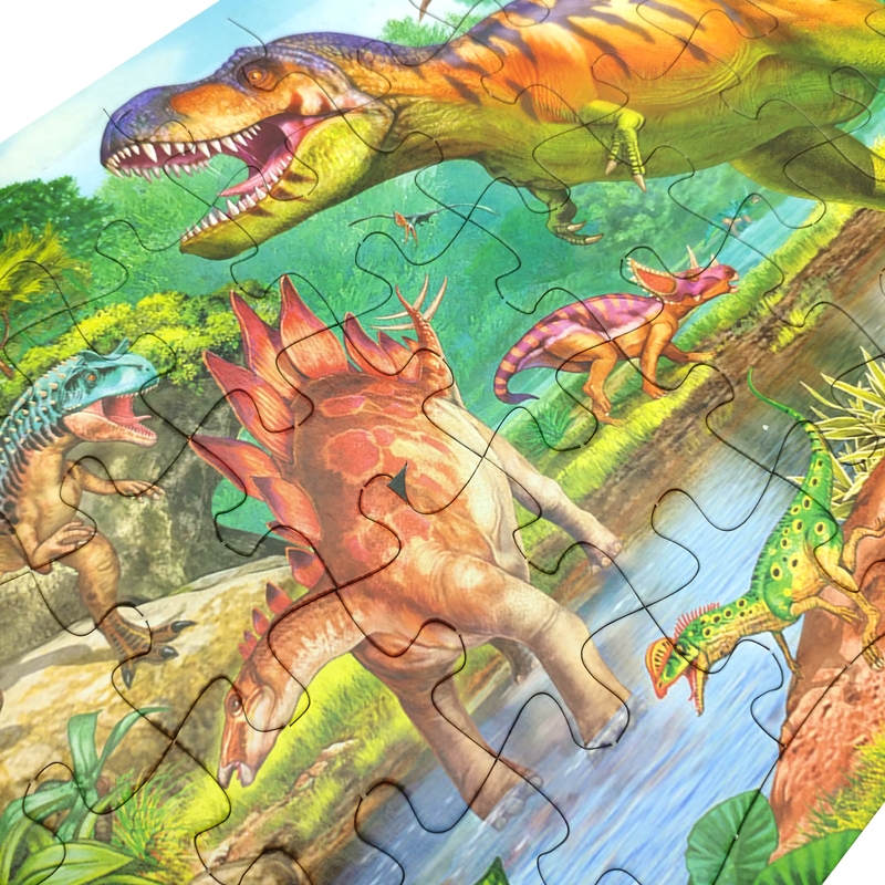bộ ghép hình khủng long 1 (tái bản 2023) - Ảnh 3