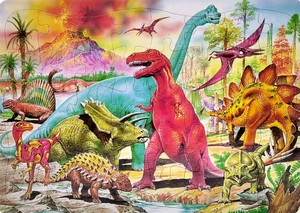 bộ ghép hình khủng long 3 (tái bản 2023) - Ảnh 2