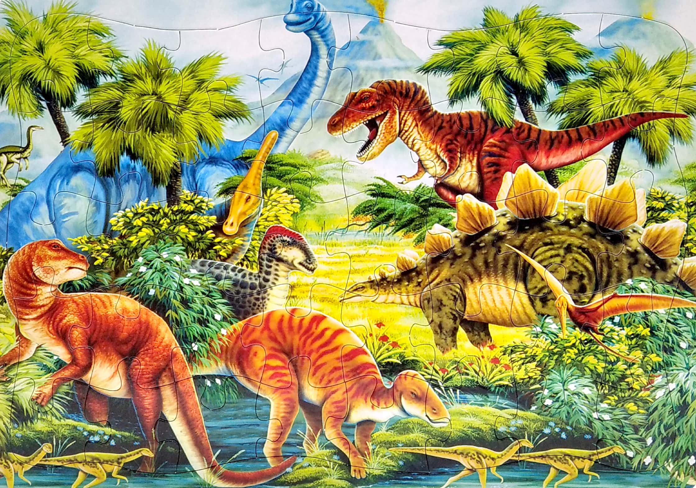 bộ ghép hình khủng long 5 (tái bản 2023) - Ảnh 2