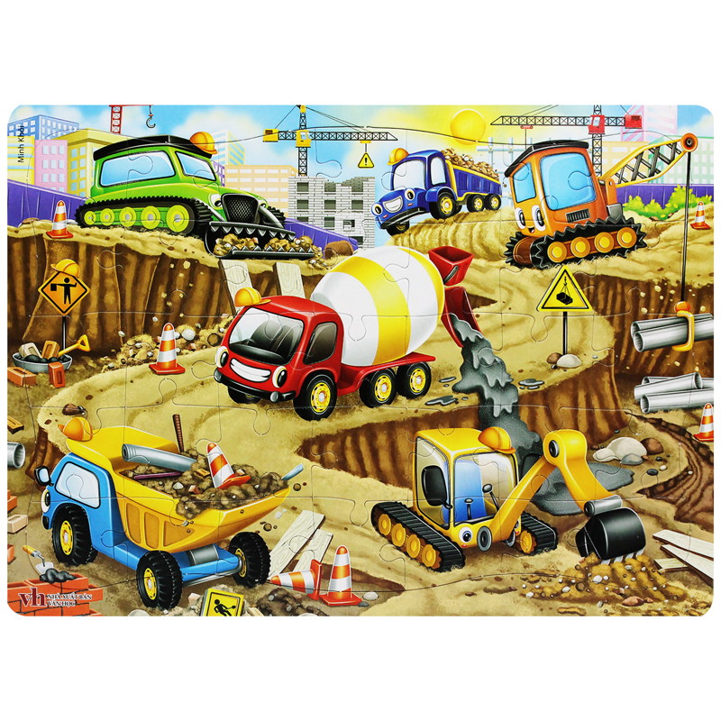 bộ ghép hình phương tiện giao thông 1 - Ảnh 2