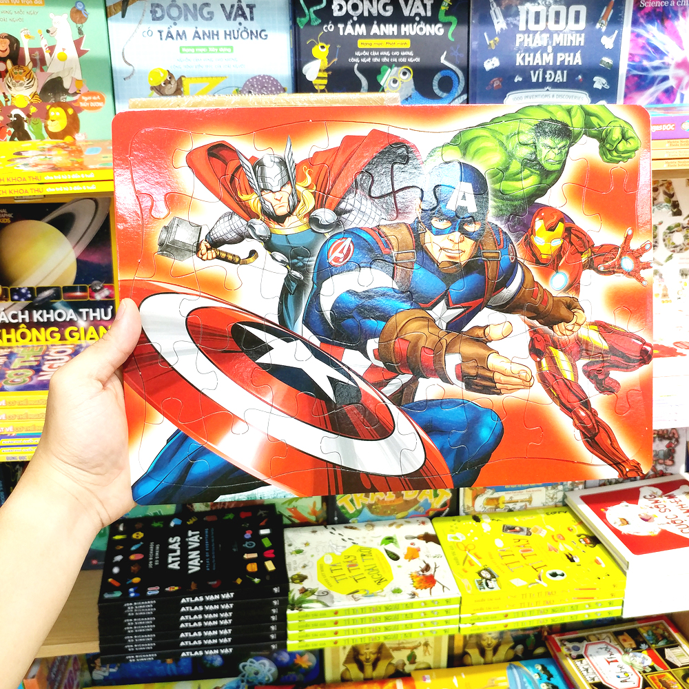 bộ ghép hình siêu nhân 1 (tái bản 2023) - Ảnh 6