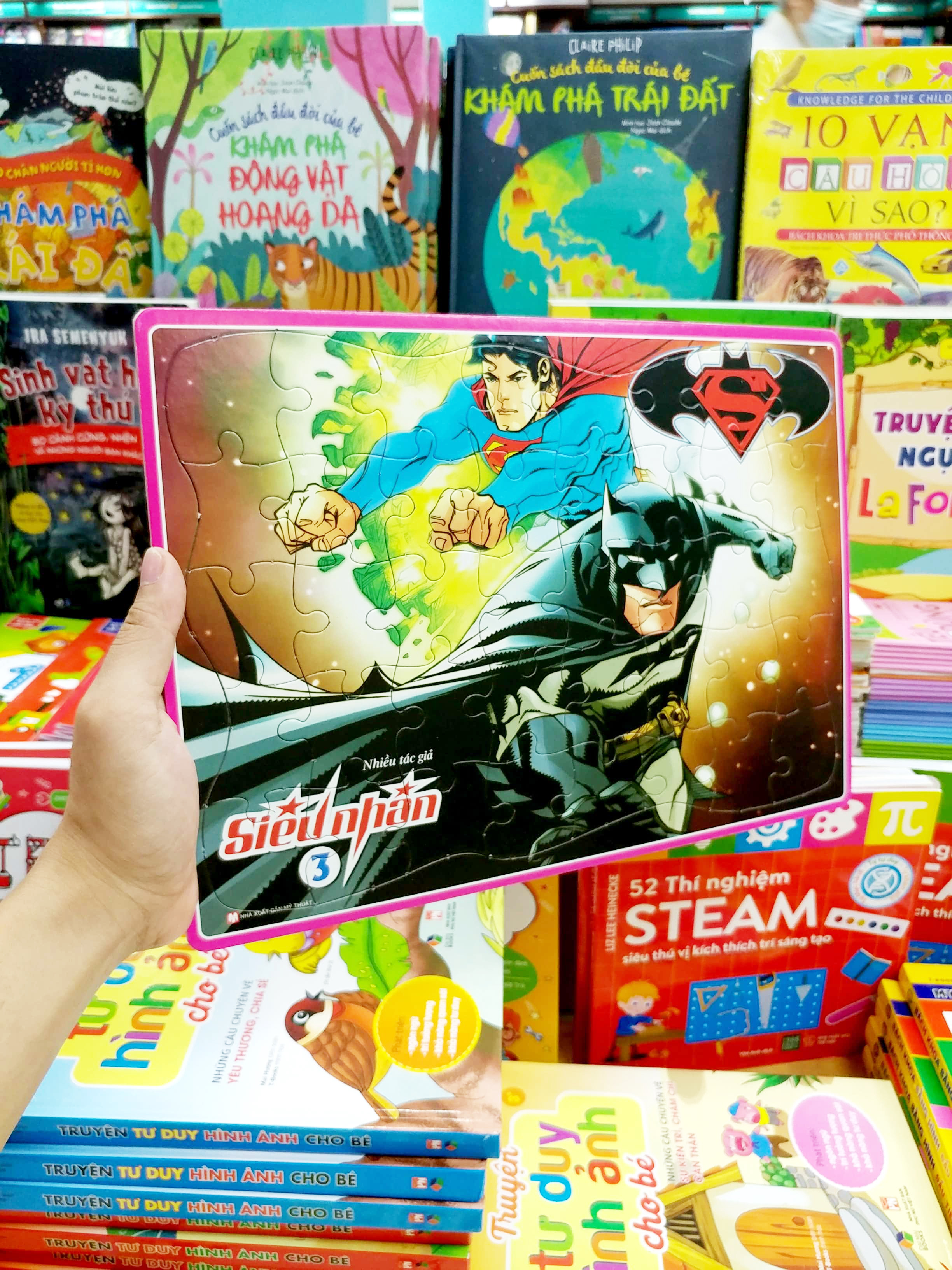 bộ ghép hình - siêu nhân 3 - Ảnh 5