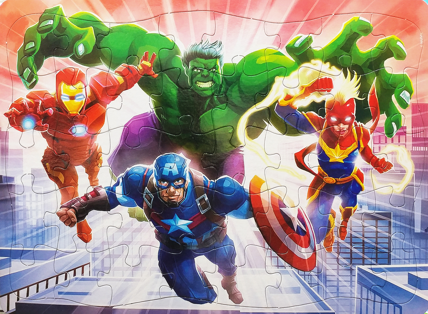 bộ ghép hình siêu nhân 4 (tái bản 2023) - Ảnh 2