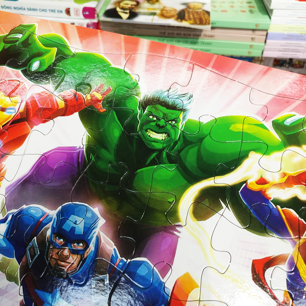 bộ ghép hình siêu nhân 4 (tái bản 2023) - Ảnh 3