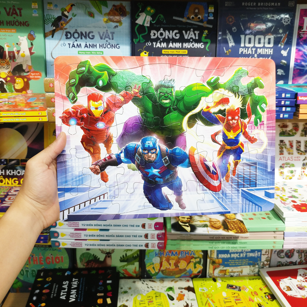 bộ ghép hình siêu nhân 4 (tái bản 2023) - Ảnh 6