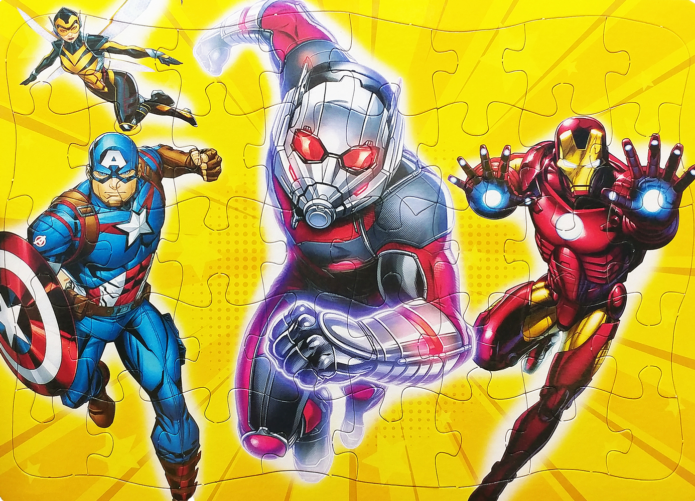 bộ ghép hình siêu nhân 5 (tái bản 2023) - Ảnh 2