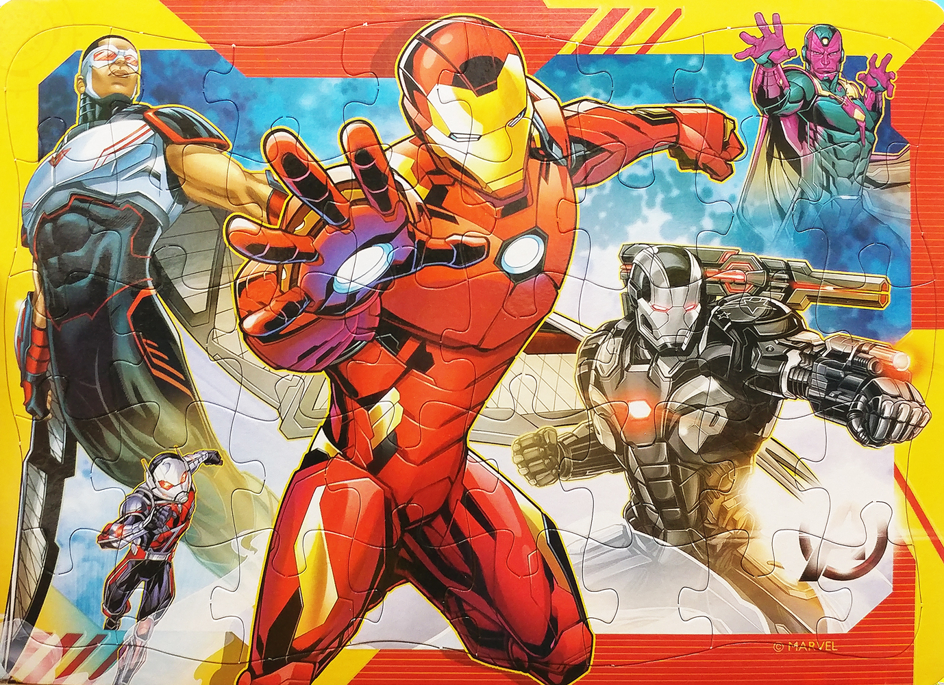 bộ ghép hình siêu nhân 6 (tái bản 2023) - Ảnh 2