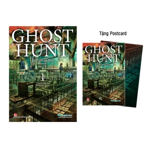 bộ ghost hunt - tập 1: chuyện ma quỷ ở khu học xá cũ - tặng kèm postcard + poster - Ảnh 2