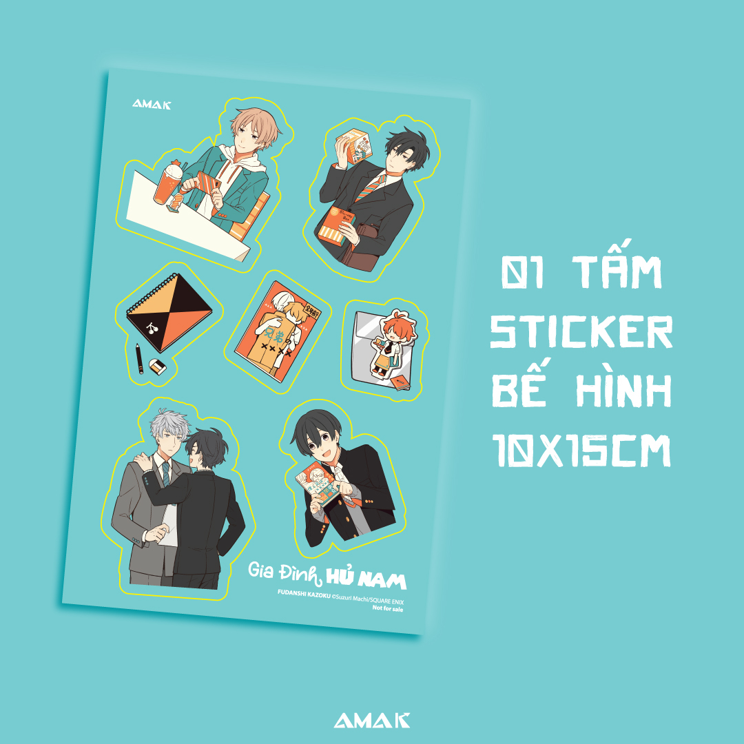Bộ Gia Đình Hủ Nam - Tập 2 - Tặng Kèm Sticker Bế Hình + Standee Giấy Bồi Cứng - Ảnh 4