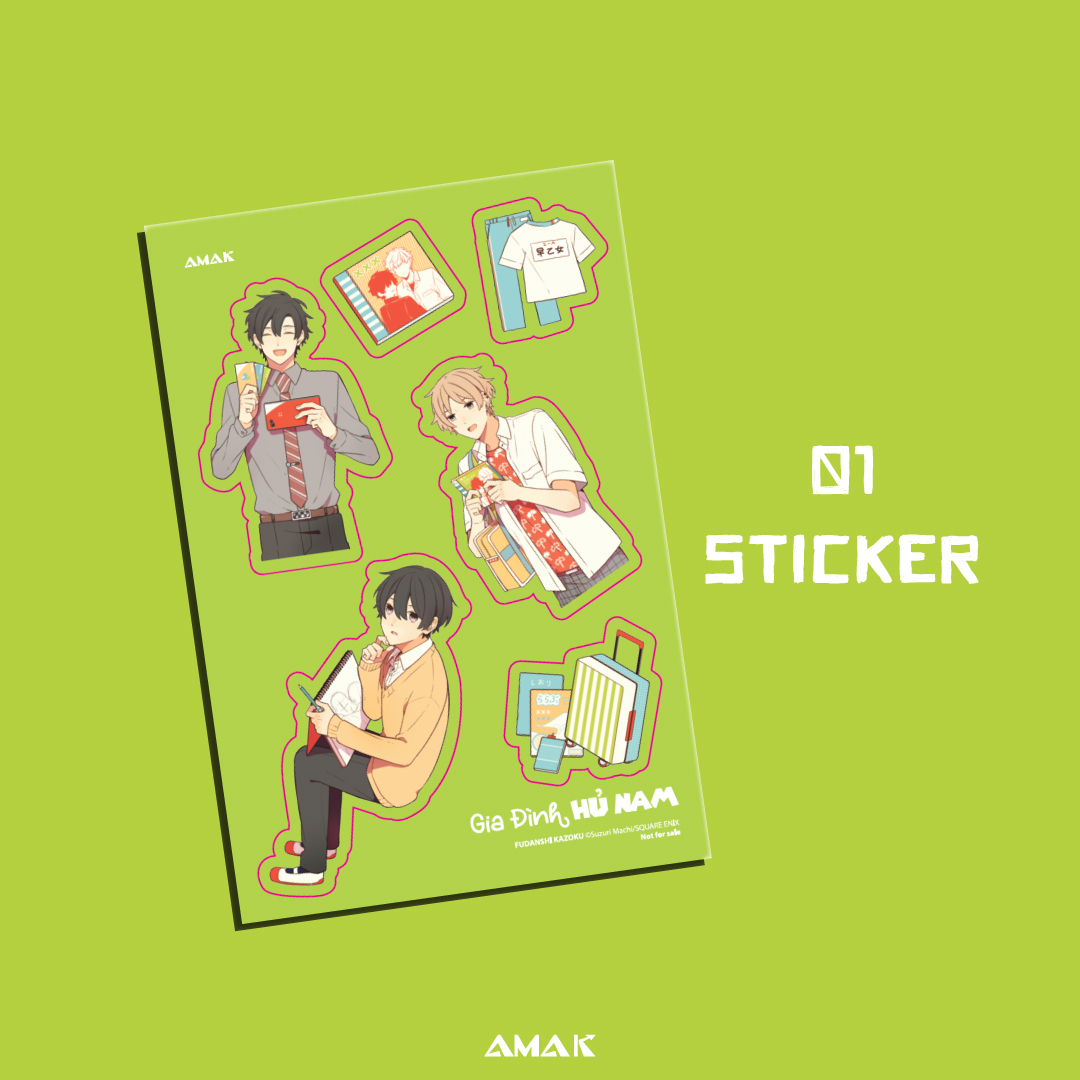 Bộ Gia Đình Hủ Nam - Tập 4 - Tặng Kèm Bìa Áo + Sticker + Film Card Nhà Ba Người - Ảnh 5