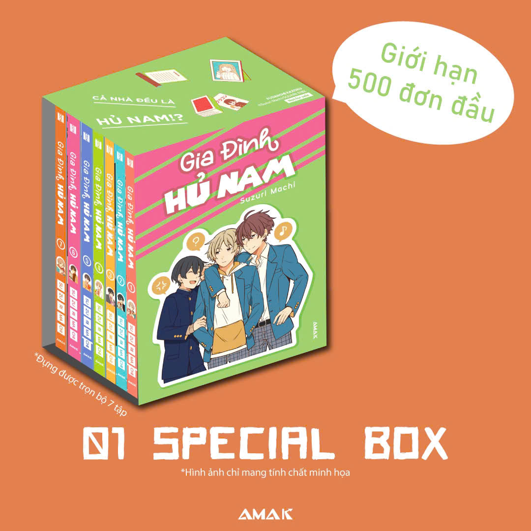 Bộ Gia Đình Hủ Nam - Tập 7 - Bản Có Box - Tặng Kèm Pop-Up Card + Special Box Kỷ Niệm - Ảnh 5