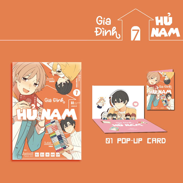 Bộ Gia Đình Hủ Nam - Tập 7 - Tặng Kèm Pop-Up Card