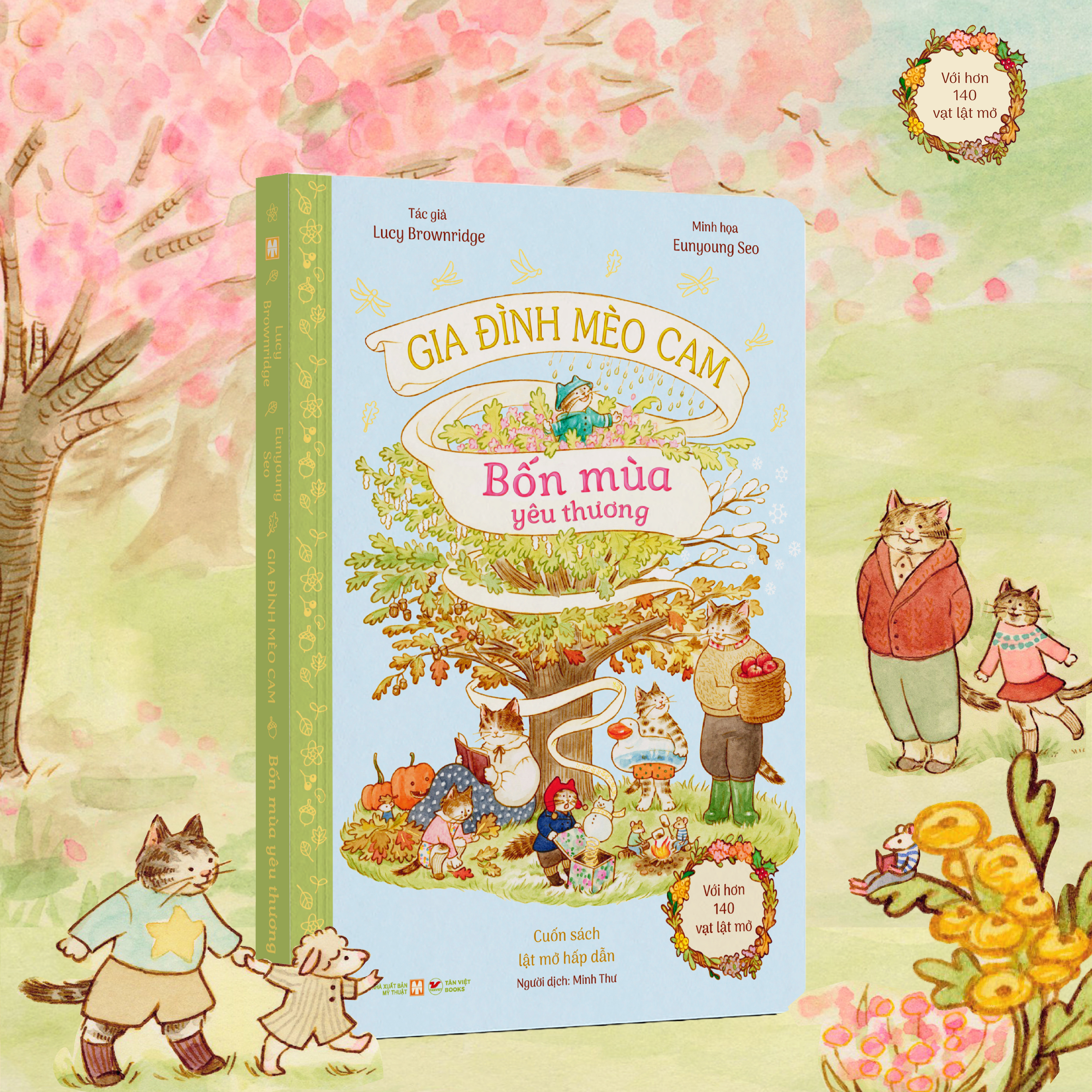 Bộ
						
										
										Gia Đình Mèo Cam - Bốn Mùa Yêu Thương - Bìa Cứng - Ảnh 3