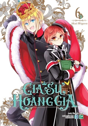 bộ gia sư hoàng gia - tập 6 - bản sưu tầm - tặng kèm bìa hai mặt + khung tranh hoàng gia + chibi clear file + poster - Ảnh 2