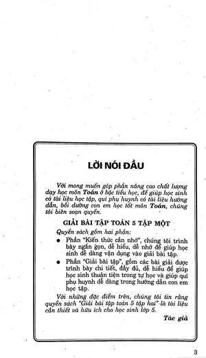 bộ giải bài tập toán 5 - tập 1 - Ảnh 2