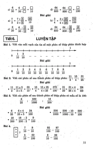 bộ giải bài tập toán 5 - tập 1 - Ảnh 9