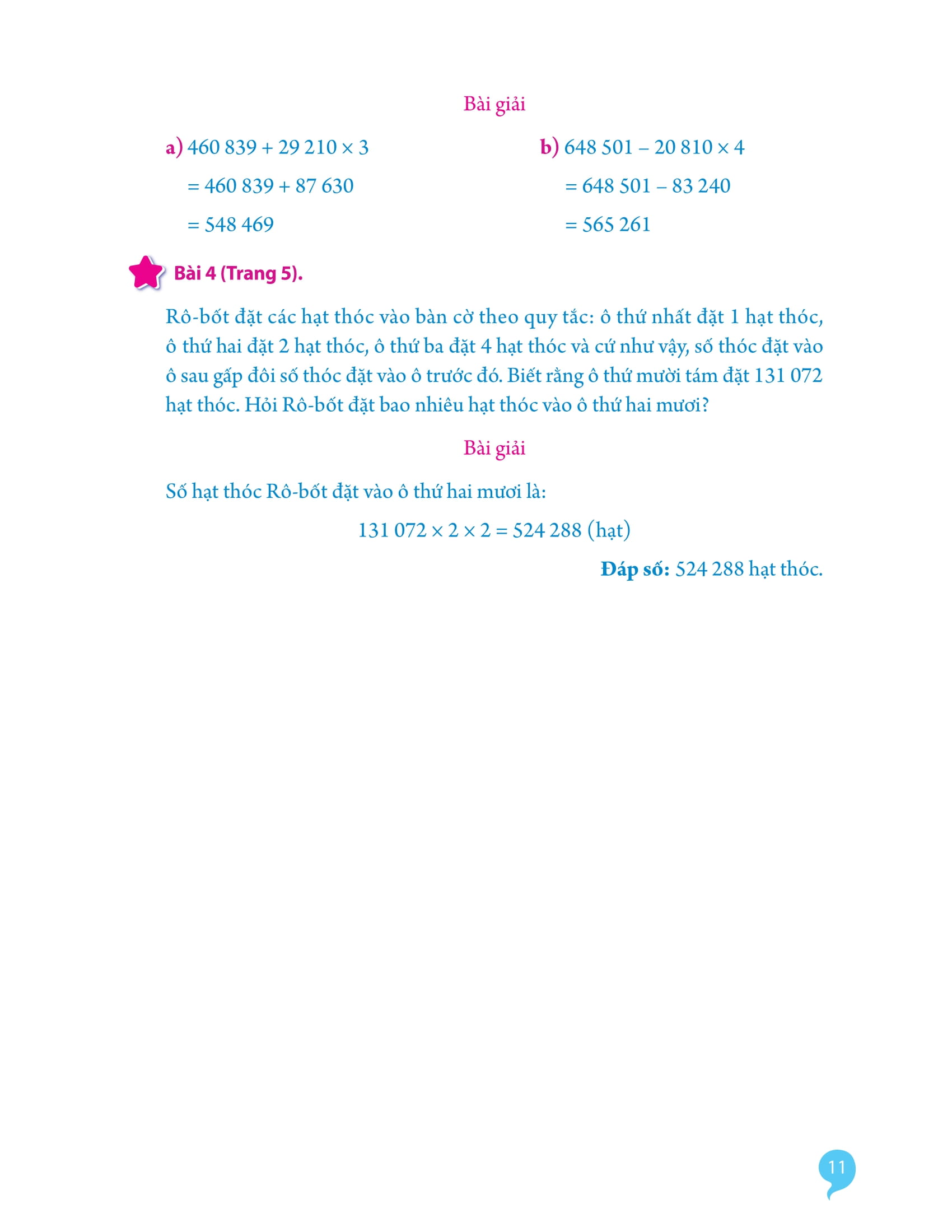 Bộ Giải Bài Tập Toán Lớp 4 (Tập 2) - Ảnh 12