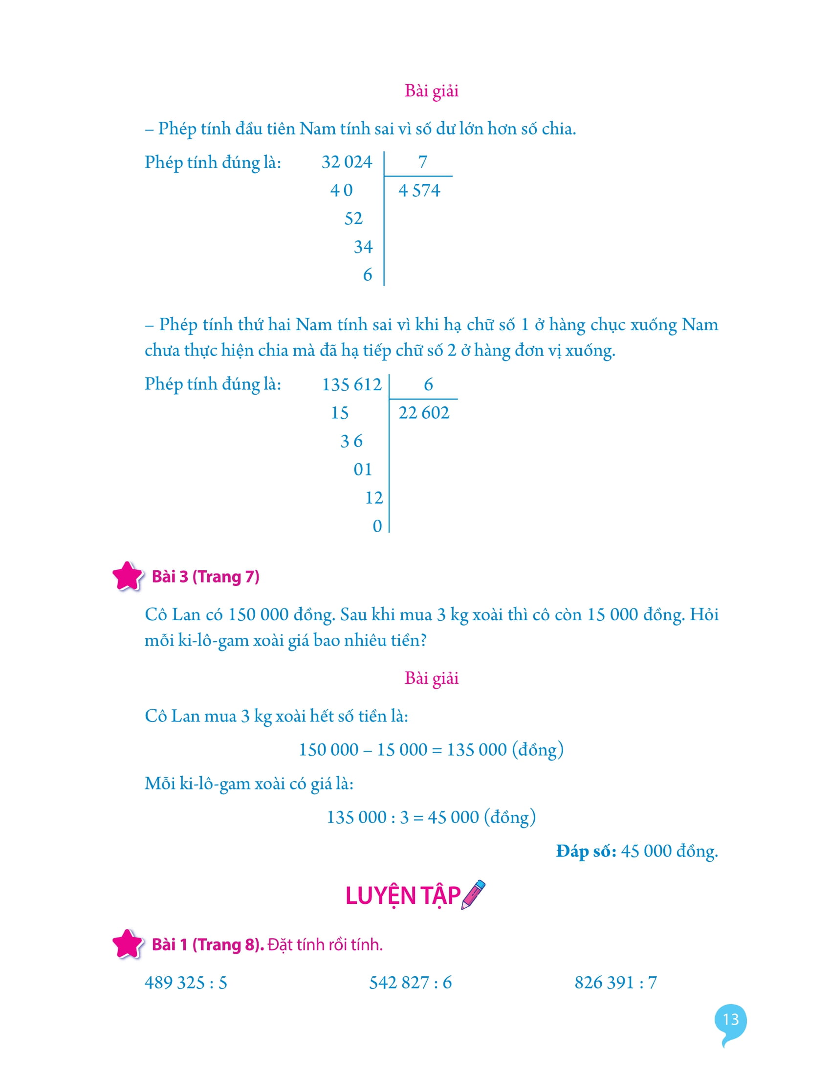 Bộ Giải Bài Tập Toán Lớp 4 (Tập 2) - Ảnh 14